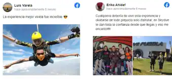 Juanpa Zurita en disfraz de unicornio para saltar en paracaídas